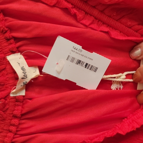 In BLOOM babydoll pompom dress BNWT Size Large - Picture 4 of 4